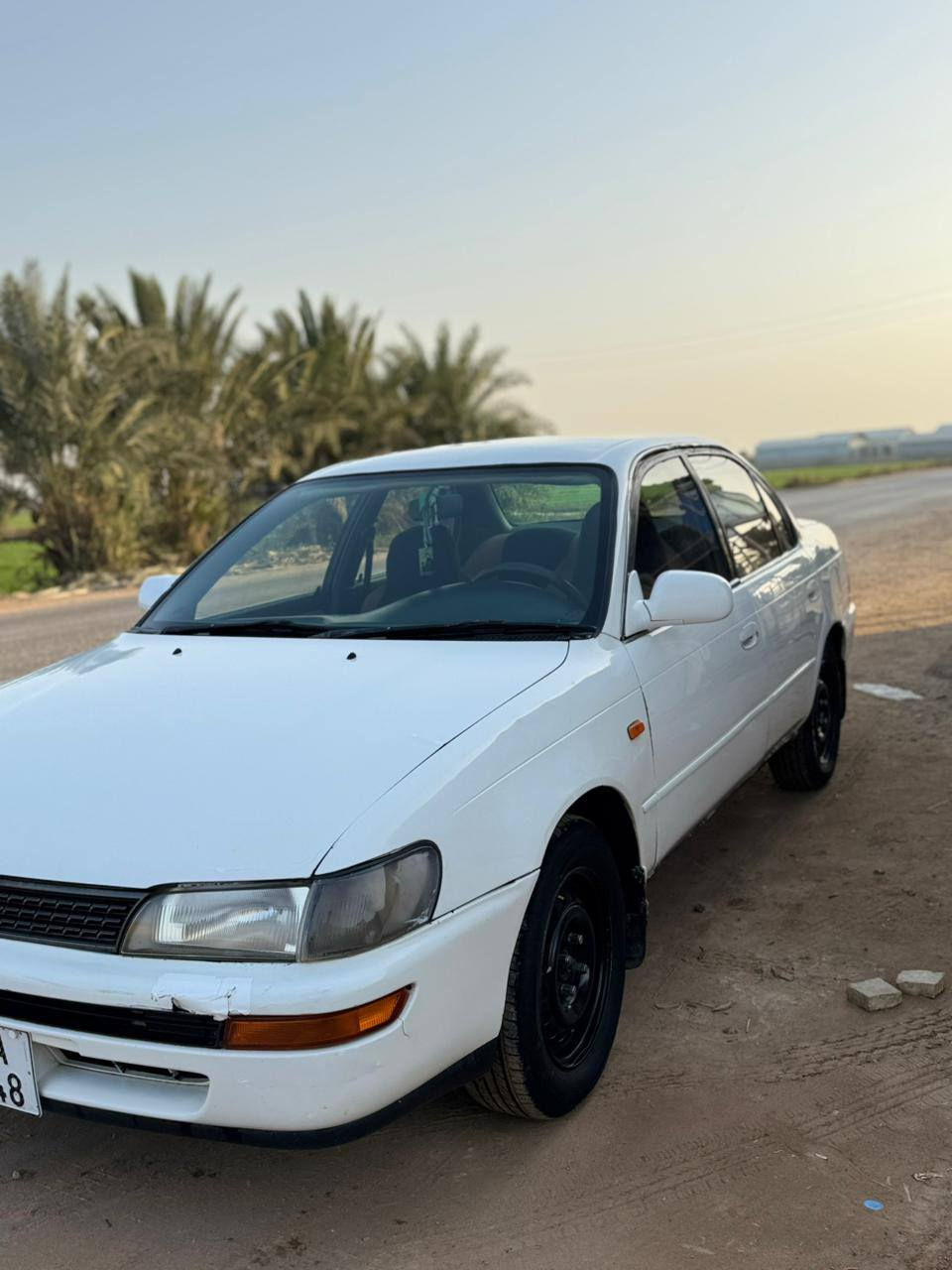 كورلا موديل 93 رقم نجف دولي
السيارة جاهزه من كلشي 
مكينه كير حداديه تخم تاير تبريد شغال 
مكان السيارة نجف مشخاب 
السعر 55 وبيه مجال 
الاستفسار ***********
