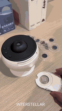 ✨ حوّل غرفتك إلى مجرّة ساحرة! ✨ 🌌 Galaxy Projector – عارض المجرّات وال...