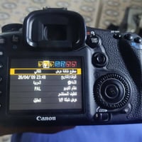 مكلف بالنشر كاميرة كانون 7D Mark للبيع  معروفه مواصفاته  نضافة 95  مام...