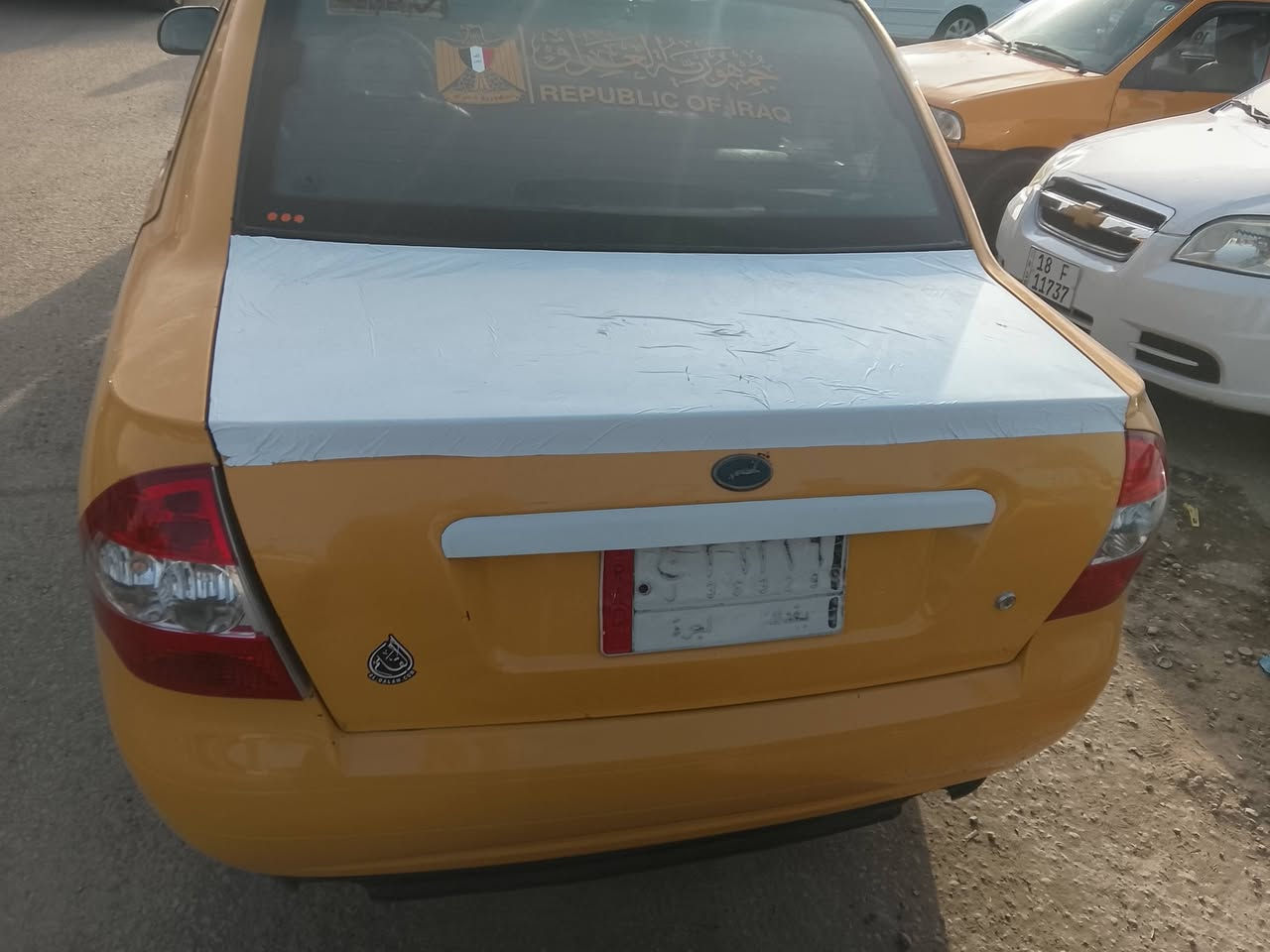 سلام عليكم طيبه للبيع موديل 15 محرك وكير وحداديه وتخم مكفولات مصفره هيه مكان كربلاء سعره 35 خوان مكلف بنشر تصال عله راعيه ***********
