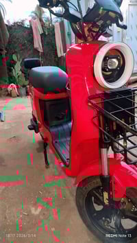 دراجه هوائيه شحن مستخدمه 6 اشهر  للبيع او مراوس ب دراجه ناريه  . الموا...