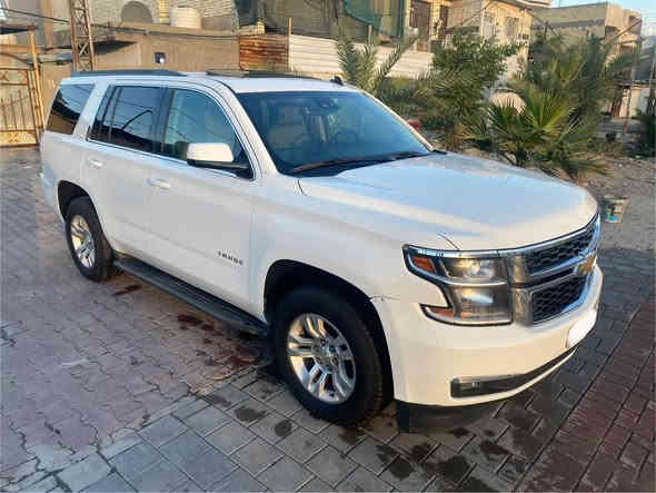 السلام عليكم
شوفرليت تاهو 
السياره داخله (سياحة ) 
مكفوله السياره من كلشي كص وفتح وانتربول وسرقه  
للبيع مديل 2015 فول مواصفات عدا البصمه 
‏LT
لون ابيض   
فور ويل 
فتحة سلايت  
رادار امامي 
خمس وضعيات للكشن خزن ميموري 
كشنات  تدفئه +تبريد 
كشنات جلد كهرباء 
كشن السايق رجاج 
مسجل قاصه📺
شاشة 📺 كبيرة 
جنطه كهرباء شفط 
شاشة اعطال 
تشغيل عن بعد
حساس خلفي 
حساس امامي 
كامره دواره 
تحديد مسار 
توقف ذاتي  
السعر ١٤٠ 
مكاني بغداد 
***********
