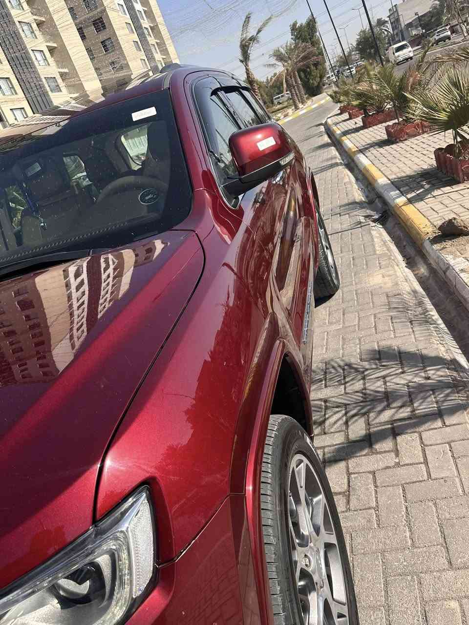 للبيع فقط   السعر  $ 27 ⚠️( 270 )
المركبة    :  جيب گراند شيروكي 
موديل   : 2019
الفئة     : اوڤر لاند 
الرقم     : بغداد 
المركبة :    خليجية ✅✅
المواصفات :
✅محرك 3600 ( 6 سلندر )+ الگير 🔱 مكفولات 
✅اللون ماروني ( احمر غير محدد ) 
✅حساسات امامية 
✅شاشة كبيرة 
✅استيرن كهرباء 
✅داخل جلد  
✅كامرة خلفية دوارة 
✅نقطة عمياء
✅جگات خلفية وامامية  
✅بصمة و تشغيل عن بعد
✅الجنطة كهرباء
✅مقاعد امامية كهرباء 
✅حساس خلفي + رادارات 
✅فتحة سقف بانوراما
  ⚠️⚠️⚠️السيارة بدون حادث 
فقط بعض الملاحضات 
مرفقة بالصور 
بدون صبغ 
الاستفسار على الرقم    *********** 
العنوان  بغداد  حي الجهاد
