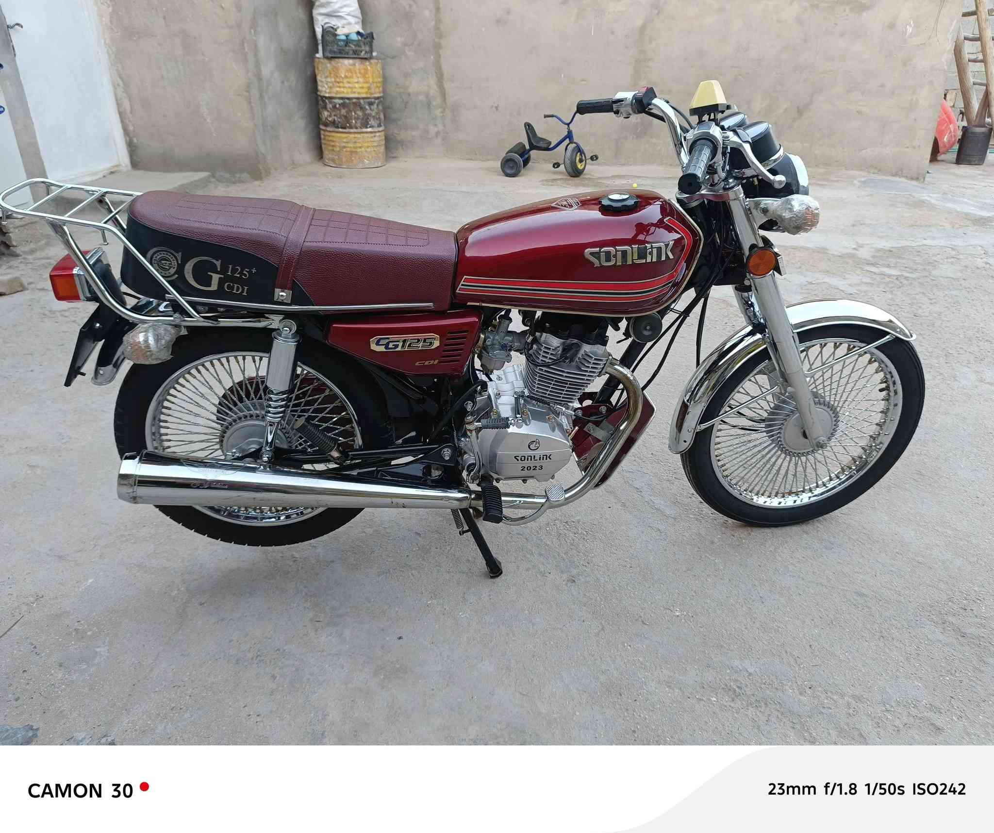 السلام عليكم دراجه اربعه كير نامة برو اوراق اصولي موديل 2023 طالعة بل 2024 السعر مليون وميه وبيها مجال عنوان كربلاء الامام عون الاستفسار ***********
