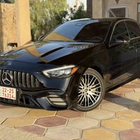 مرسيدس C300 موديل 2024 ماشية 7000 ميل فقط تترقم جميع محافظات الإقليم  ...