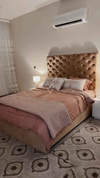 سرير • دوشك ضغط عالي • بدون تاج