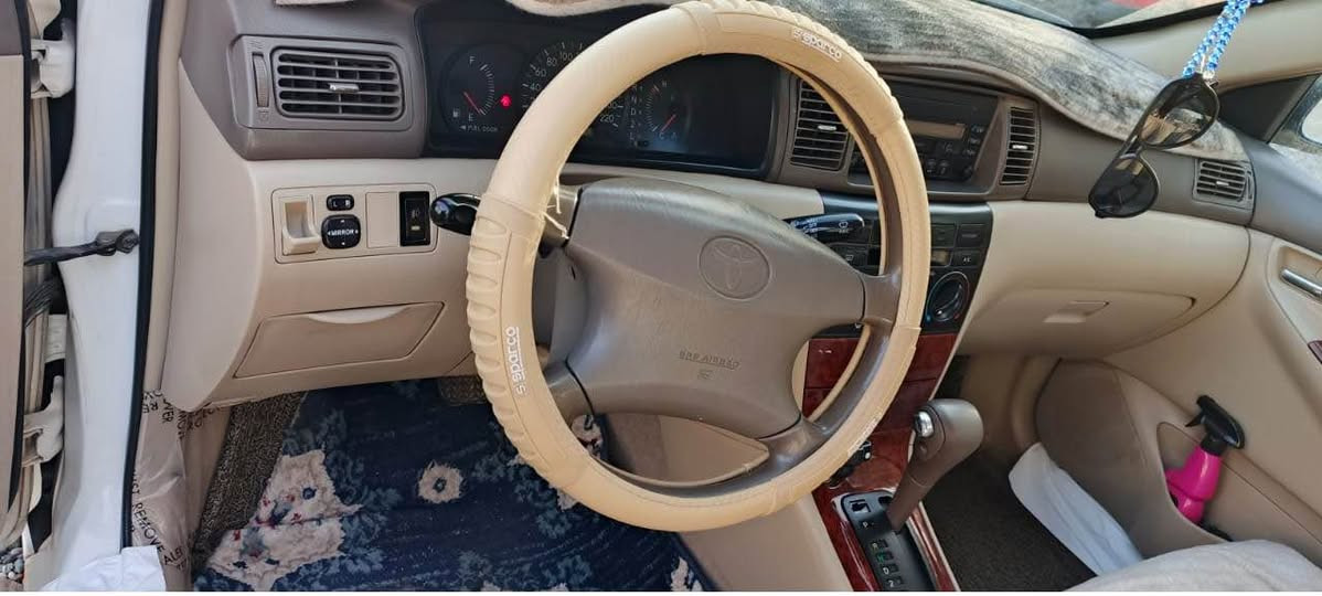 سلام عليكم 
تويوتا كورولا 2007/سيارة بدون صبغ و بدون تعديل /فقط بي شوية حالوب ناعم وخفيف جداً لاتراهو بالعين /سبير بيلادي منازل/ سيارة بسمي / هزة و سنوية و رقم جديد لحد 2030/بطاقة بنزين موجود / تاخم امامي و خلفي مظبوط بشرط / ٤ طايرات جديد / محرك وكير بشرط ممفتوح ولا برغي /كهربائيات كلها يشتغل بشرط/ تبريد ثلج / ٤ جامات كهربائي/ سيارة باقي على وضع بيلادي شركة. 
سعر 112$ وبيها مجال قليل 
عنوان / كركوك 
رقم الهاتف / *********** كركوك, العراق
