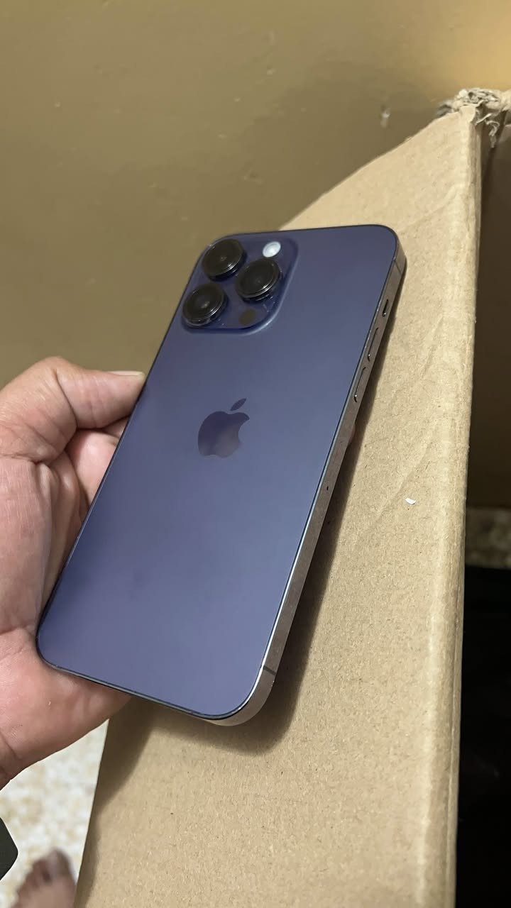 14 برو ماكس بطاريه 79 بلادي شرط ذاكره 256 نظافه فول دبل سيم كارت سعررره 790


**إذا كنت صاحب هذا الإعلان وتريد حذفه لأي سبب، رجاءا أرسل رسالة إلى الدعم الفني**
