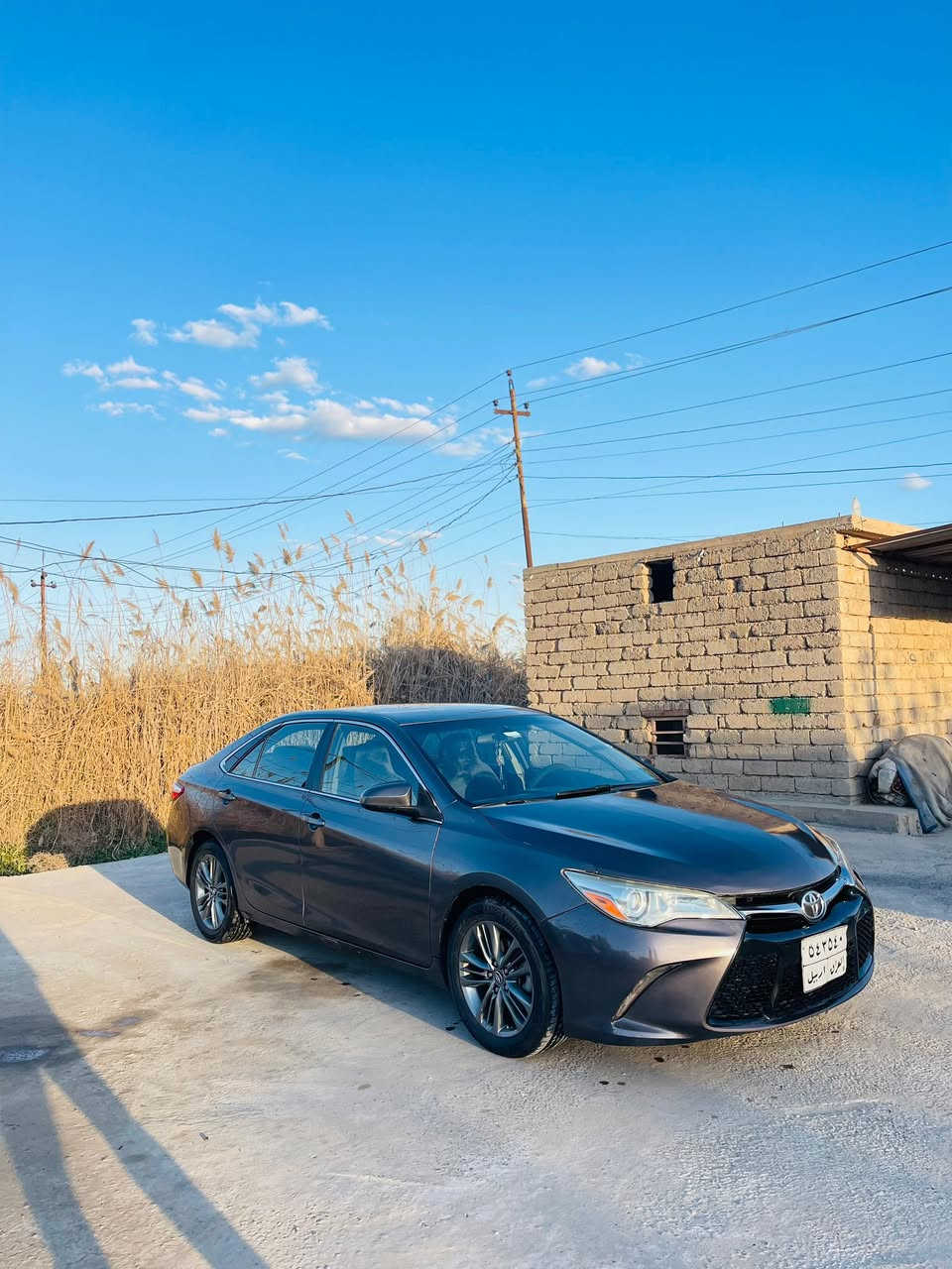 كامري 2017 أمريكي
بونيد وجاملغ سكن بدون دواخل

 ماشية 62 الف ميل حقيقي سيارة كير محرك بشرط شركة

 تدفئة تبريد صدر كله بشرط
السعر147 وقابل للتفاوض
مكاني تكريت 

تواصل***********
