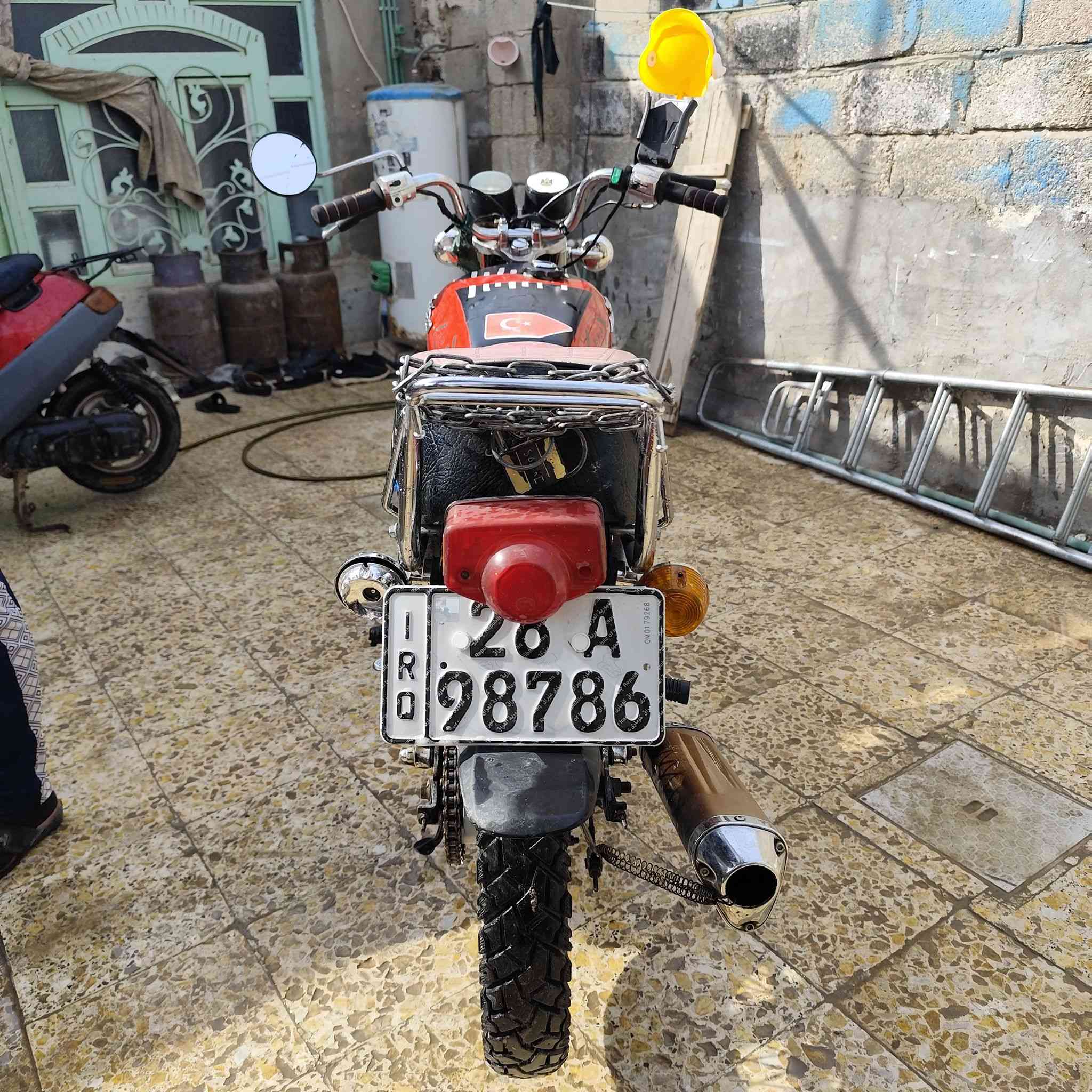 السلام عليكم ، نامة برو للبيع موديل 21 الدراجة رقم وسنوية مداور ثاني يوم بيها محرك سيفاني موديل 25 صارلة اسبوع من شديته السعر 1380 ، المكان كوفة-ناحية العباسية الرقم ***********
