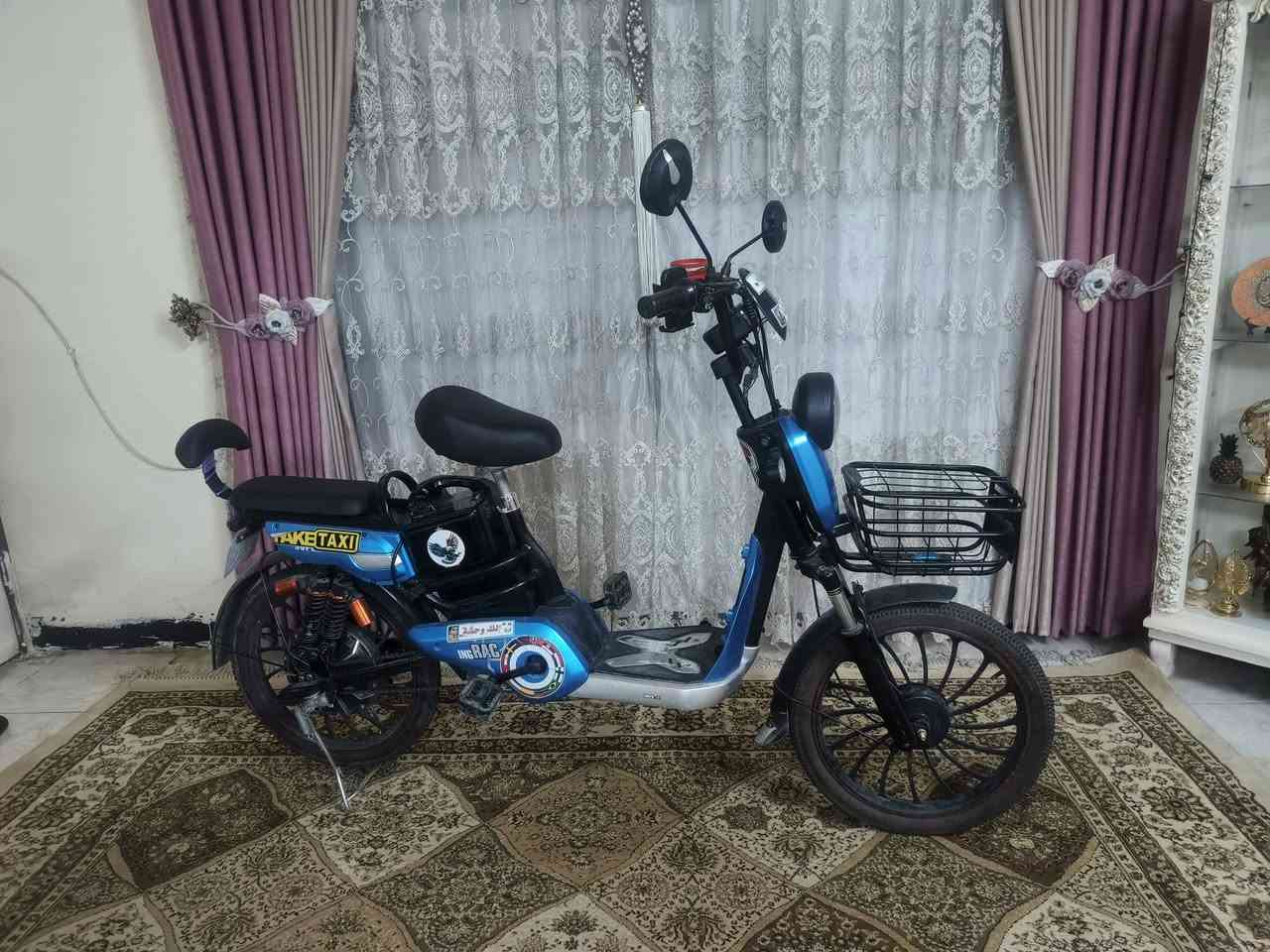 السلام عليكم دراجه شحن للبيع السعر  ٣٨٠ وبي مجال اهواي فول موصفات ٤بطاريه و البطاريه جديد واليريد هذا الرقم‏‪***********‬‏
