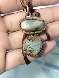 احبائي قلاده سليماني قديمه جدآ صياغه نحاس قديم وحجر قويات شغل محبه وعق...