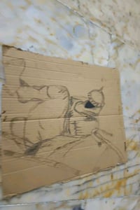 شباب عندي لوحة للبيع  رسم يد  بالرسام باقر عمار سعرها 50