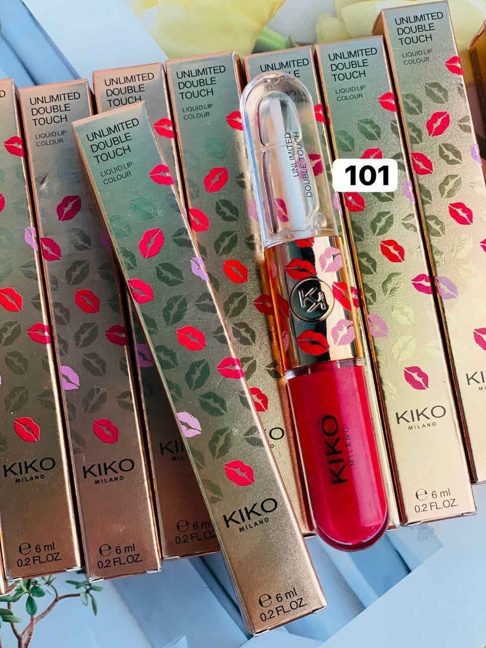💋 KIKO MILANO - Unlimited Double Touch 💋
الروج والغلوس المزدوج الأشهر عالمياً من كيكو ميلانو متوفر الآن بجميع درجاته الساحرة والأكثر طلباً! ✨
إذا كنتِ تبحثين عن ثبات يدوم طويلاً، ترطيب مكثف، ولمعان لا يقاوم.. فهذا المنتج هو خياركِ المثالي. يتميز بتركيبته الثنائية:
1. الطرف الأول: روج مطفي (مات) بثباتية عالية جداً ولا يطبع.
2. الطرف الثاني: غلوس شفاف يمنح الشفاه مظهراً ممتلئاً ولمعاناً زجاجياً جذاباً.
🎨 الدرجات المتوفرة في الصور:
 100 (الأحمر الكلاسيكي الجريء) 💄
 101 (الوردي الحيوي) ✨
 102 (الوردي الناعم الهادئ) 🌸
 104 (النيود الطبيعي الساحر) 🤎
 105 (الكشمير الدافيء الأنيق) 🍁
 106 (الأحمر الياقوتي العميق) 🌹
 107 (الكرزي الجذاب) 🍒
 108 (المرجاني الناري المشرق) 🔥
 109 (الأحمر الكلاسيكي المخملي) ❤️
 110 (البيج الدافئ والمميز) ☕
111 (الدرجة الساحرة التي تبحث عنها الجميع!) 🌟


**إذا كنت صاحب هذا الإعلان وتريد حذفه لأي سبب، رجاءا أرسل رسالة إلى الدعم الفني**