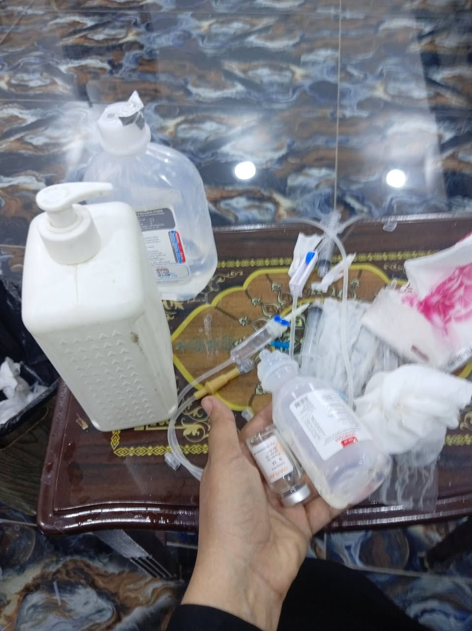🌹 بيج سلامتك دوم بخدمتكم🌹
 🪻👈🧑‍⚕️🚑 خلال زياراتنا المنزلية تمت زيارة مريضتنا في الاسكان ووضع كانيولا واعطاء العلاج الموصوف من الدكتور الاختصاص بعد العملية٠٠ 

👈🧑‍⚕️🚑 ومتابعة العلاج صباحا لمريضتنا في منطقة السراي صباحا يوميا متمنين لكم الشفاء امين يارب  برفقة الممرضة ام عبد الله٠٠🪻

👈🚗🚯📵 مستمرين بتدريب دورة السياقة للنساء للمتدربة لليوم الرابع وبخطوات صحيحة برفقة الكابتن ام عبد الله بكم نستمر٠٠🚗

*********** للاتصال
