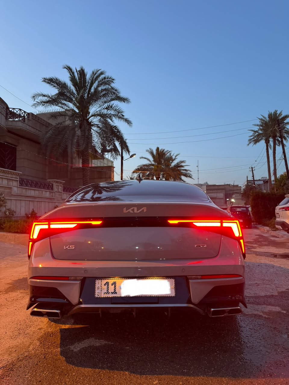 K5 gt 2025
السلام عليكم 
السياره محرك 2500T
السياره بجم كبس 
رادارات 360
حساسات امامي خلفي 
موصفاتها معروفه

حادثها فقط باب السياق صبغ 
الجاملغ بارد 
موضح حادثها بل صور 

السياره معوقين بغداد
مكان حي الجامعه 
***********

