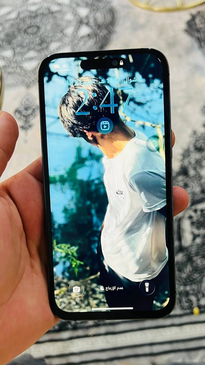 14برو ماكس za المرغوب دبل سيم كرت بطارية 88 بلادية 
256 بنفسجي كدام العين مبدل شاشة نوعية ممتازة وفقط زر الصامت ما يشتغل سعر 490 بي مجال بسيط المو شراي لا يجي متواجد ماسنجر وفيسبوك


**إذا كنت صاحب هذا الإعلان وتريد حذفه لأي سبب، رجاءا أرسل رسالة إلى الدعم الفني**