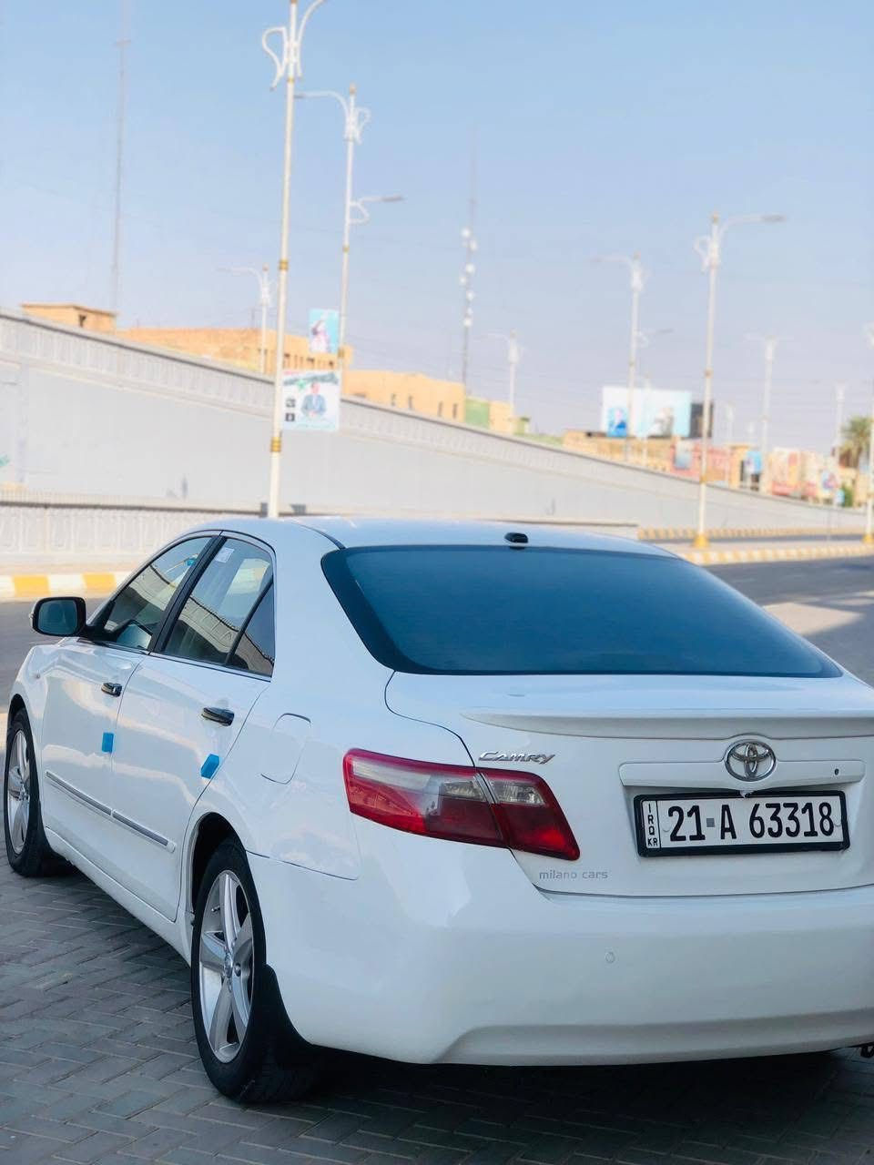 السلام عليكم 
كامري للبيع 
موديل 2008
رقم سليمانيه دولي شرط تحويل 
السياره فول فتحه تحكم ستيرن 
كير محرك شرط صدر تخم تاير جديد السياره حلو واحلى من صوره مكان السياره تكريت الاستفسار الاتصال على الرقم ***********

