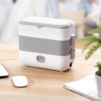 صندوق غداء كهربائي • ٢.٠ لتر • فولاذ مقاوم للصدأ