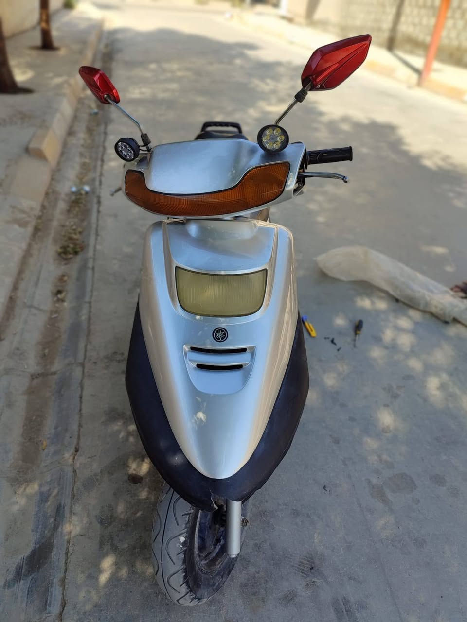 سلام عليكم  دراجه فراشه فضائي ما بيه اي نقص بسعر 450وبيه مجال  ***********
