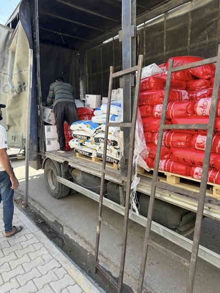 بسم الله الرحمن الرحيم

مزارعينا الاعزاء 

توفرت لدى مكتبنا 

حنطة (عربية +حنطة ابوليا)من شركة apsov الايطالية 
أفضل أنواع الحنطة لزراعة ناجحة وإنتاج وفير حيث تتميز حنطة العربية:

- قوة نبات
- تفرعات جيدة 
- مقاوم للاضطجاع
- انتاجية عالية
- تحمل ظروف صعبة
- معتمدة للاستلام في السايلو
- لون الحبوب ذهبي
- تصلح للخبز
- مسجلة (اللجنة الوطنية ، وزارة التجارة )

معتمدة في السايلوات 

كركوك قضاء الحويجة 
***********

***********
