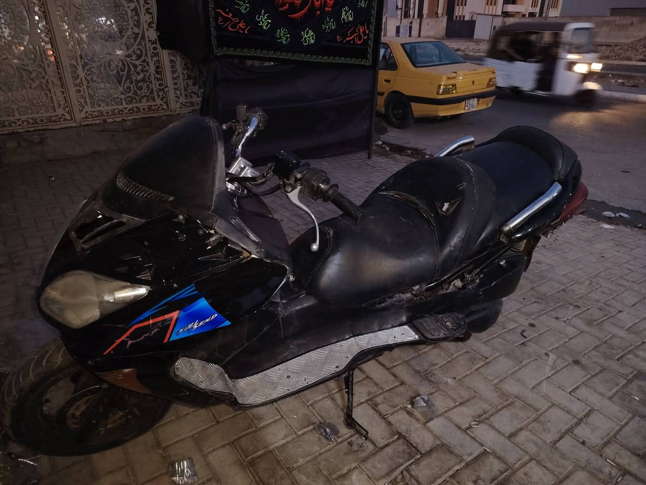 دراجه صفر ثمانيه عميه بلاد مكينه ما مفتوحه بلاد بس نقص صفاح ثنين دراجه مكفوله من كلشي خير من الله بس نقص صفاح اي نقص ما بيها شلعه أو معدل مكاني الحسينيه مال راشديه سعر 500 أو بيها مجال حك الجيه الرقم  ***********
