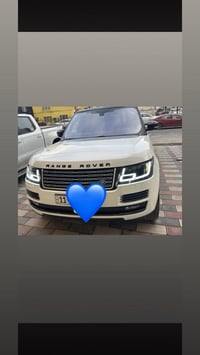رانج روفر  فوك 🇬🇧 موديل 2016 محدث2021 بدون صبغ  التحديث فقط لايتات اما...