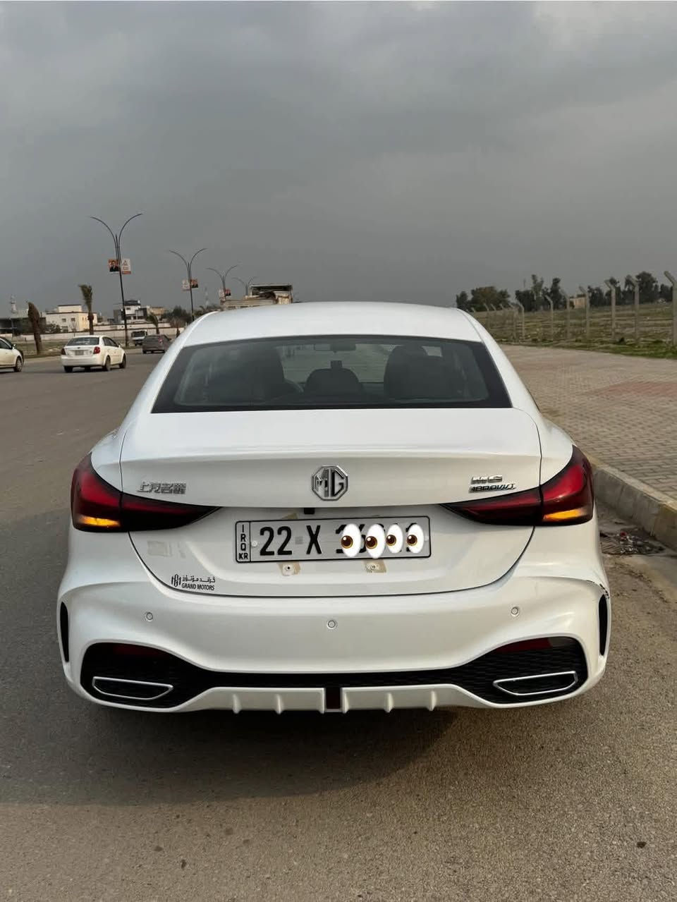 ♦️نوع السيارة : ام جي  MG GT  🚗
♦️الفئة : GT 
♦️سنة الصنع2025
♦️اللون : ابيض    
♦️عداد المسافة : 40الف كيلو 
♦️عدد الاسطوانات : اربعه سلندر 
♦️حجم المكينة : 1️⃣5️⃣0️⃣0️⃣CC
♦️رقم السياره : اربيل شرط وكاله شرط تحويل 
⛔️ كفاله عامه وضع شركه 
🟥مواصفات السياره
      شاشه كبير تدعم كار بلي  
     كامره  اشاير بلمري  تحكم             ستيرن جهتين     
 
✳️مثبت سرعه 
✳️حساس قياس  ضغط الاطارات 
     بريك بصمه   وتو هولد بصمه
✳️تبريد ثلج الحمدلله  
✳️ كير محرك صدر كله على وضع الشركه 
✳️الــســعـر118  ورقه   بيها مجال بسيط 
رقم:*********** 
      ***********
     العنوان : بغداد المدائن
