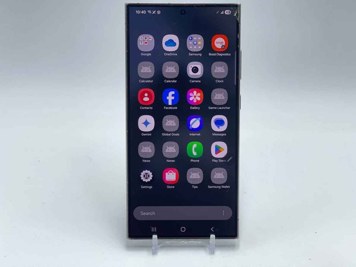 Samsung Galaxy S24 Ultra 256GB (Titanium Gray)

بطارية 98%، IMEI Clean، مفرمت وجاهز للاستخدام.
الجهاز مقفول على شبكة (Carrier Locked).

الحالة:

- الشاشة واللمس يعملان بشكل طبيعي.
- كسر في الزاوية العلوية اليمنى للشاشة.
- الظهر الخلفي مكسور.
- الكاميرات تعمل بشكل طبيعي.
- بدون قلم S Pen.
- الجهاز فقط بدون ملحقات.

يباع بالحالة الحالية.
السعر .585.000 الف قفل بدون عملة
مكاني بغداد البياع
*********** بغداد, العراق
