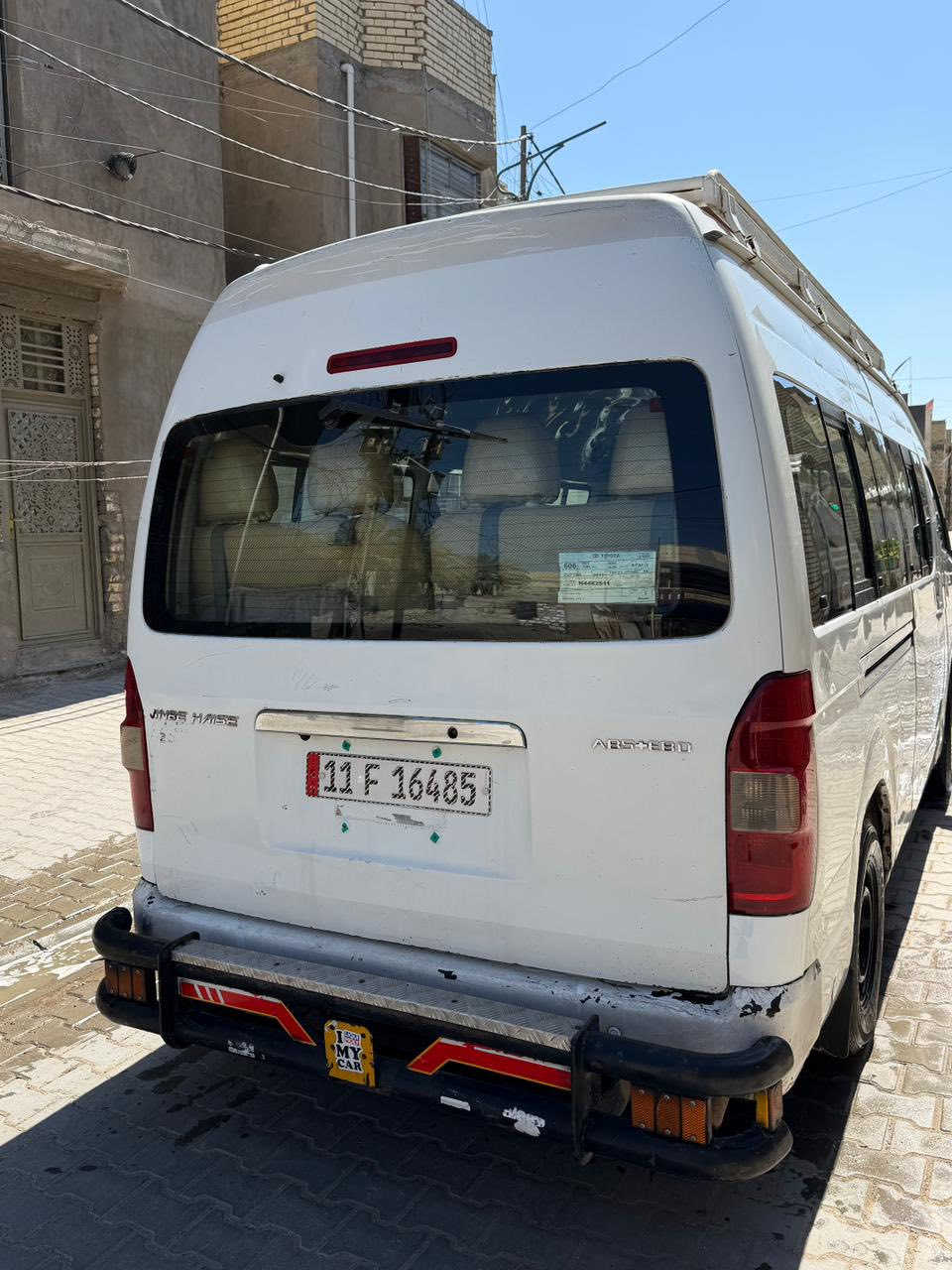 سلام عليكم هايس جنبي بانزين موديل 2015 ما بيه صبغ بس يرادله ترتيبات ب گشر بسيطه مكينة وگير مكفولات بيه شاشة وكامره شغاله رقم جديد تحويل ثاني يوم 
#السعر: 130 وبيه مجال بسيط
#مكاني: بغداد الشعلة 
#رقمي: ***********
