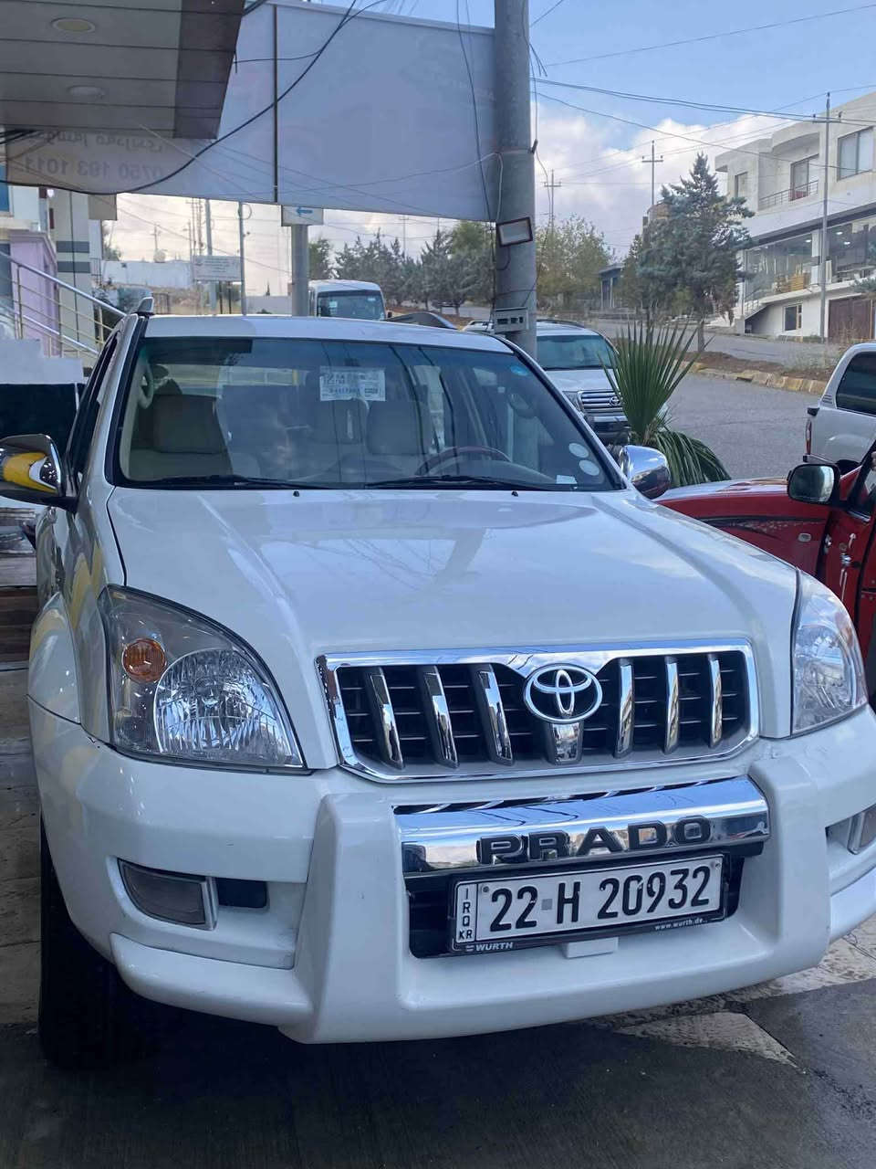 پڕادۆ ٢٠٠٨ سپێر لەکۆڵ
سەیارەکە دوو پارچەی بۆیاخە بێ ناو گرتن
ڕەقەم و سەنەوی نوییە 
قەپات مواسەفاتە( تەبڵ ئەکسل- سڵایت- تۆماتیک - کوشن کارەبایی …هتد)
سەیارەکە ٦ پستۆنە سیستەمی غازی ائیتالی بۆ بەستراوە 
تایە و ویلی لۆکی لە ژیرە تا بلی توند و تۆڵە
نرخ 152 گەڵا مامەڵە
شوین رانیە
ژ.م *********** رانية, السليمانية
