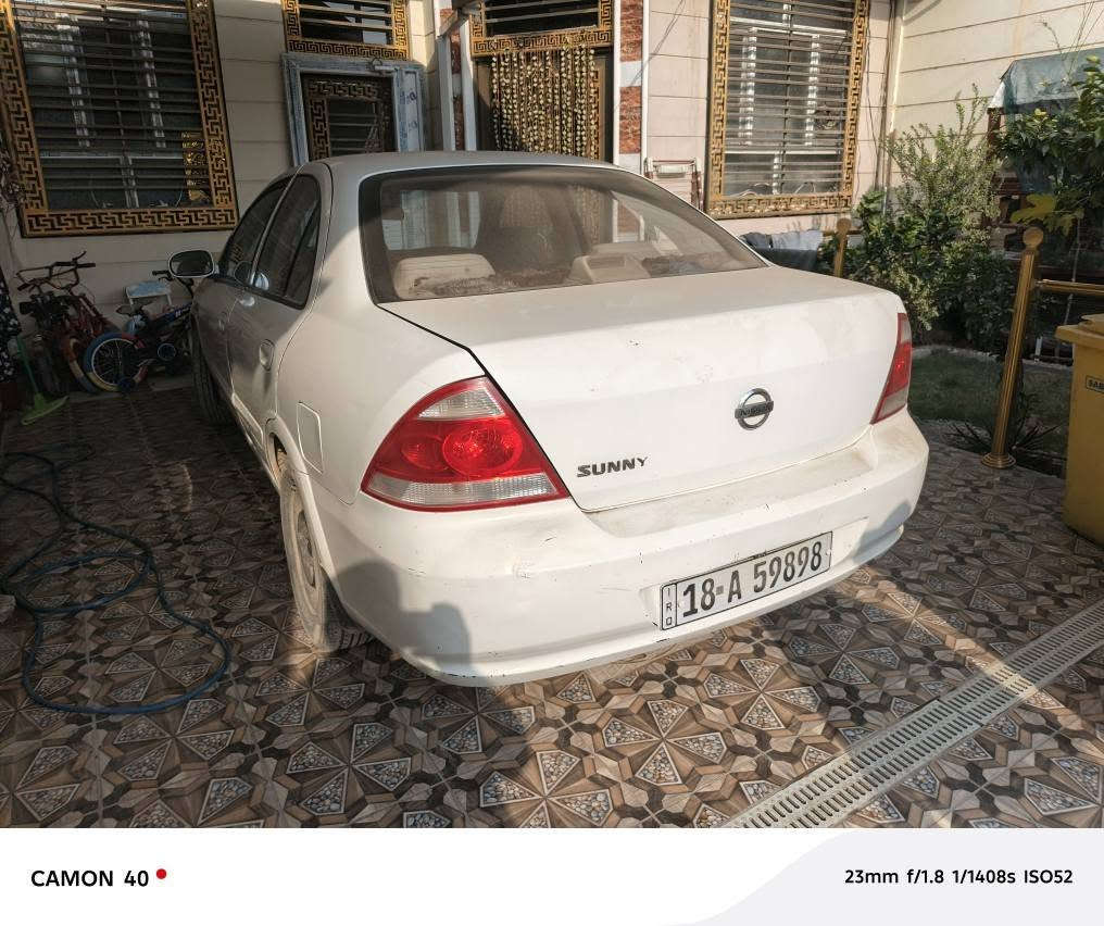 للبيع نيسان صني موديل 2012 مكفوله السعر 108 ورقة رقم بابل باسمي للاستفسار ‏‪***********‬‏ مكاني بابل حلة, بابل
