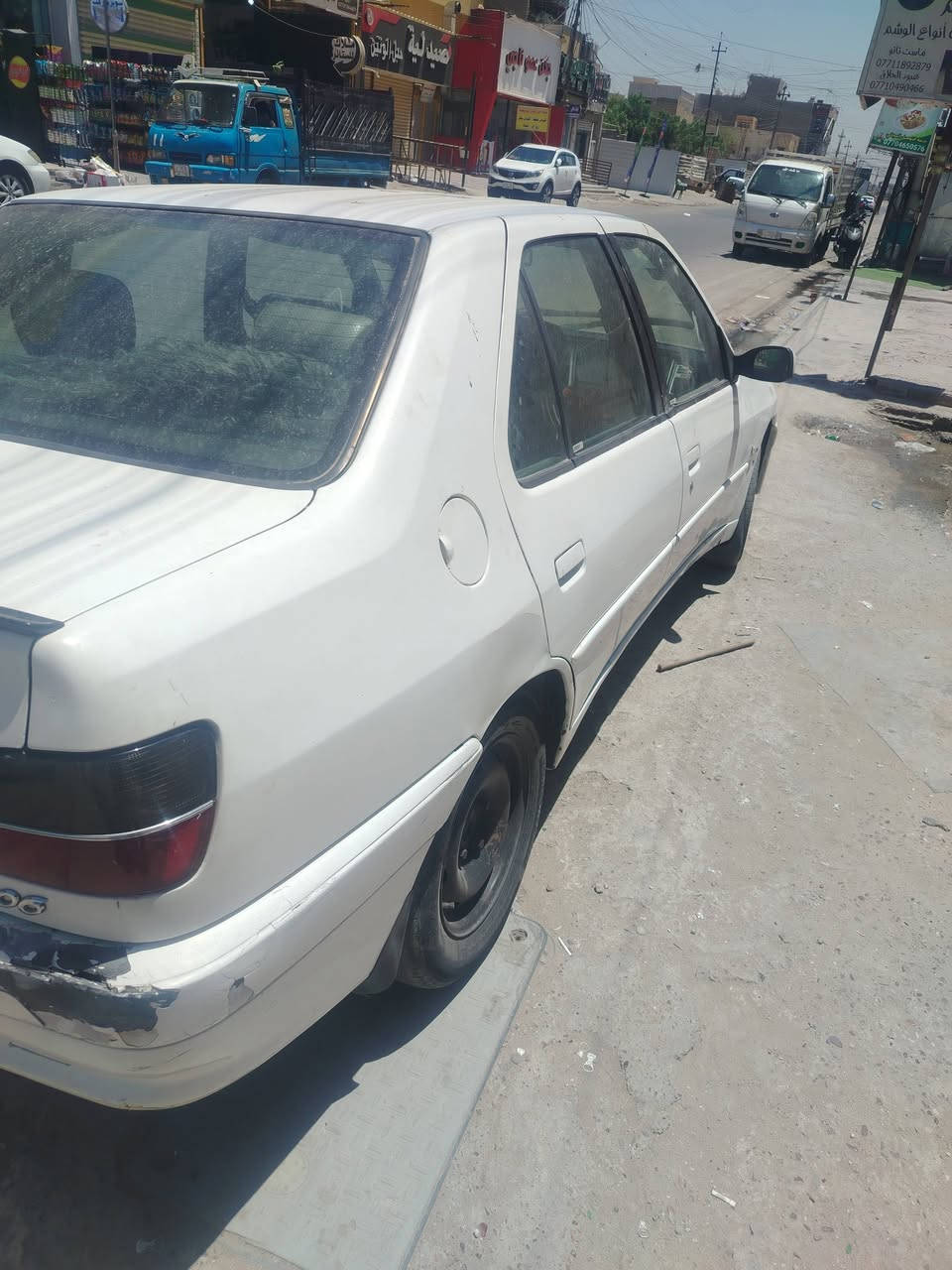 سلام عليكم بيجو فرنسي مديل 2002 تبريد شغال مكينه خير من الله بيهة قطعتين صبغ وشويه بل باب الوره السايق موضح بل صوره سياره بسمي رقم جديد السعر 35 وبيهة مجال ***********
