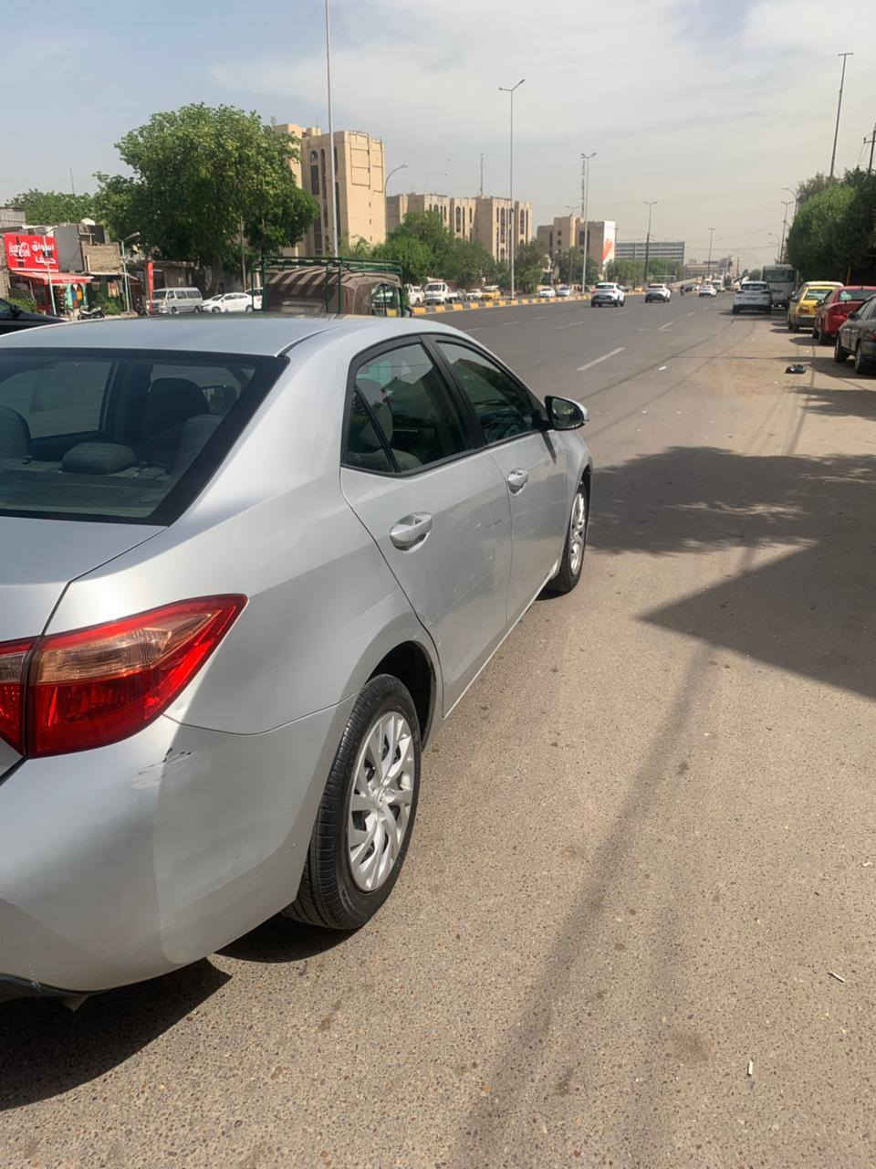 كورلا ٢٠١٩ حادثه بنيد وجاملغ نفس القطع ممبدله ماشيه ١٥٢ رقم سنويه وهزه كله جديد صدر تبريد جديد سياره عارضه ١٢٢ وبيه مجال قليل *********** بغداد الكاظميه
