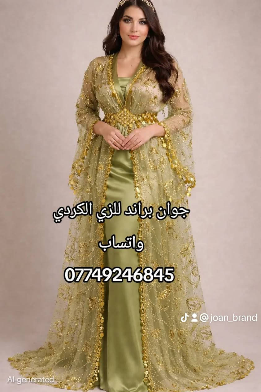 الزي الكردي بأحدث الموديلات والالوان الي ممكن تشوفها وبأسعار مناسبة وخامات كلش راقية 🎀 
للحجز واتساب او خاص 
شوفو الموديلات والالوان بالحساب أو على تيك توك
@joan_brand


**إذا كنت صاحب هذا الإعلان وتريد حذفه لأي سبب، رجاءا أرسل رسالة إلى الدعم الفني**