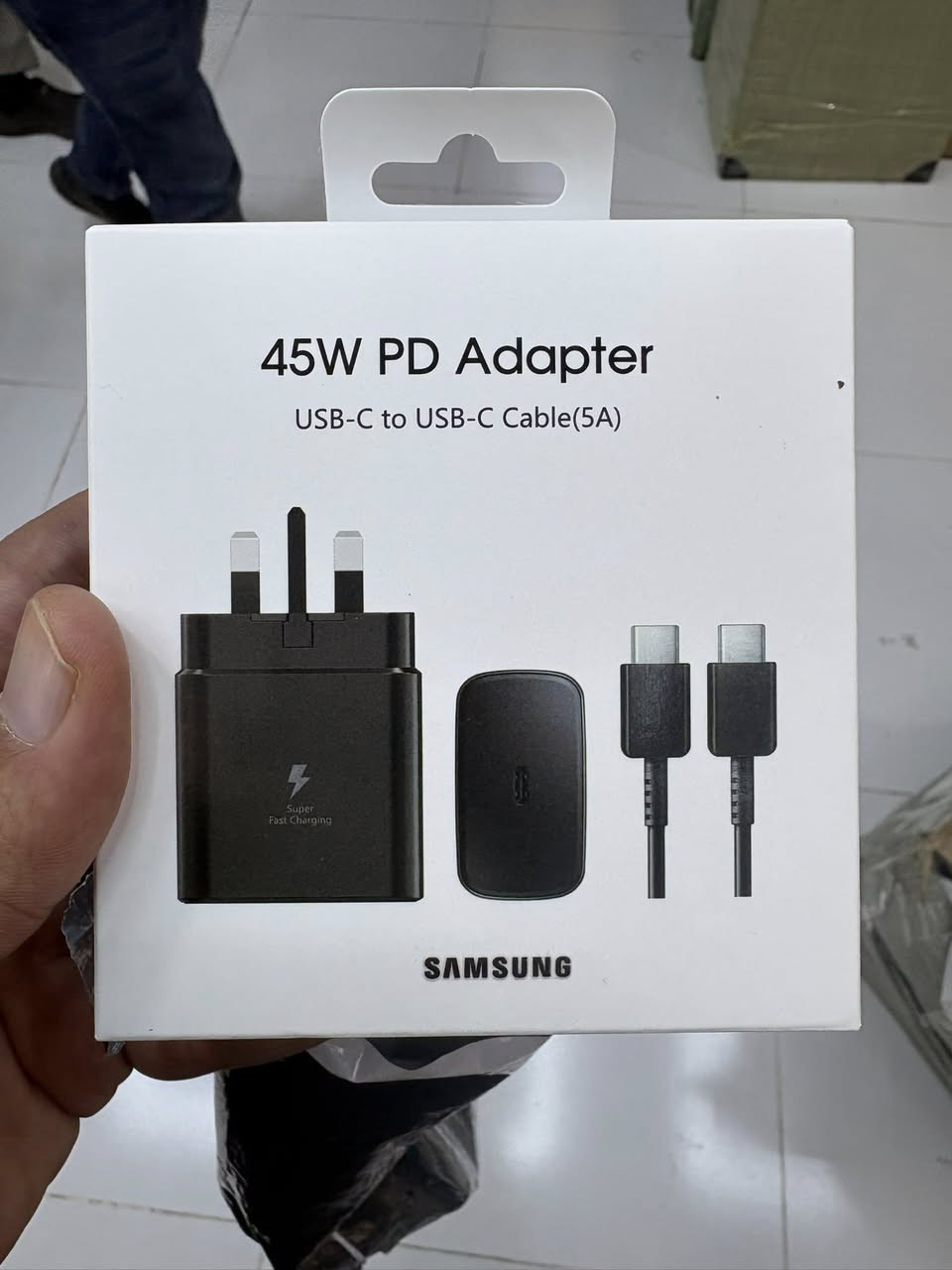 Adapter TypeC 45W Fatst charge
وەجبەیەکی زۆر لە باشترین جۆری شەحنمان لابەردەستە
بۆ مۆبایلی جۆری تایپ سی زۆر نایاب و کوالێتی فول و بەرز

٤٥واتی حەقیقین و فاست چارج نیشاندەدات لەکاتی تێکردنی شەحن

بە جوملە دەیان فرۆشم بەعەدەد نرخیان 5.5$ دۆلارە
تاوەکو زیاترت بوێ نرخی کەمتر دەکەوێ

زەمانی 6 مانگی لەگەڵدایە

***********
