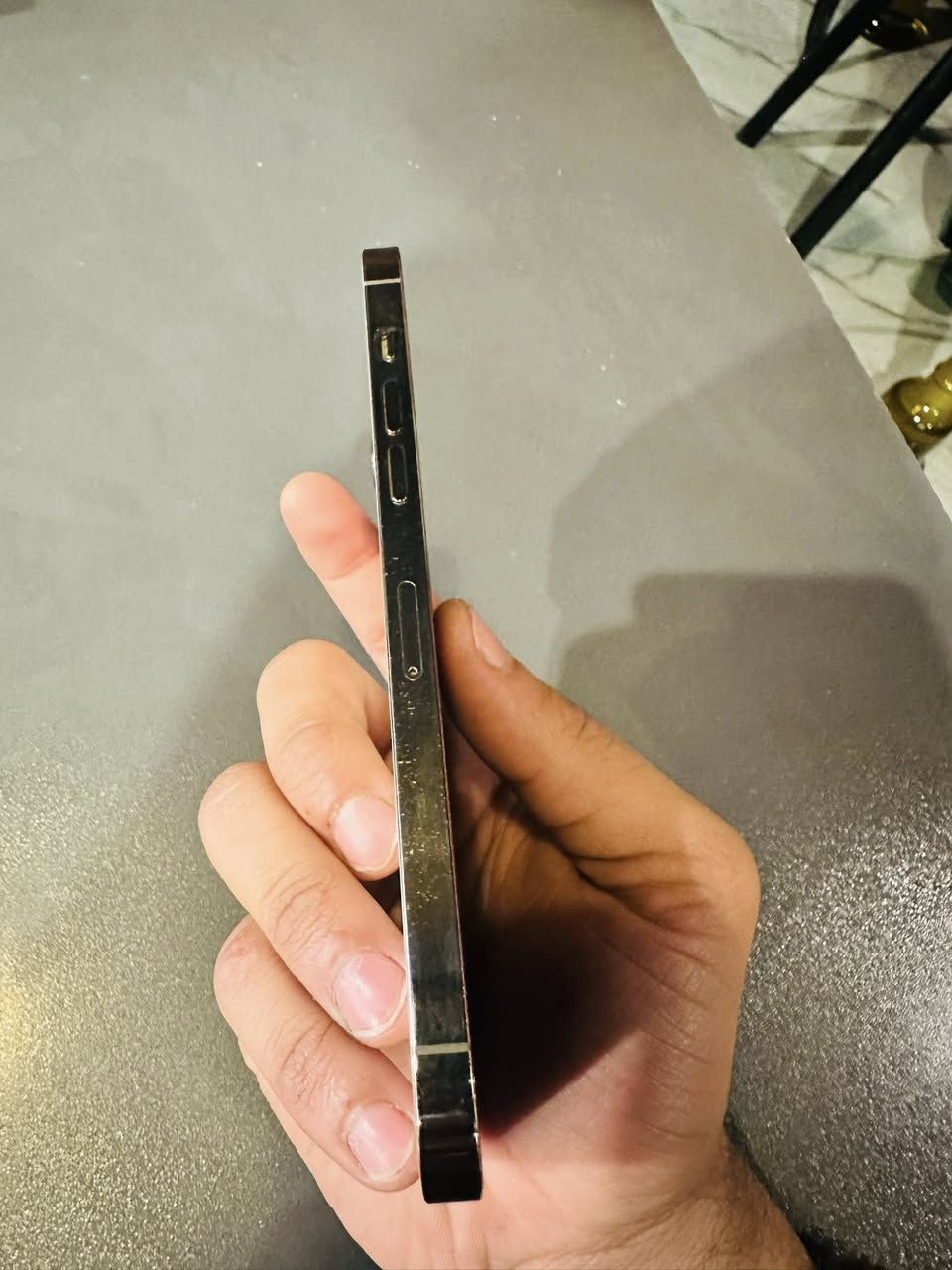 سلام عليكم شباب 12promax   ذاكره١٢٨ نضيف نضافته ٩٨بلميه فقط مبدل بطاريه ١٠٠ السعر ٤٣٠ موجود ع خاص ***********
