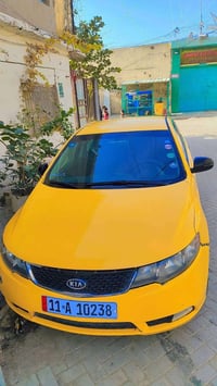 كيا فورتي  موديل 2013  وارد امريكي   حادثها جاملغين  محرك 2000 دوش الم...