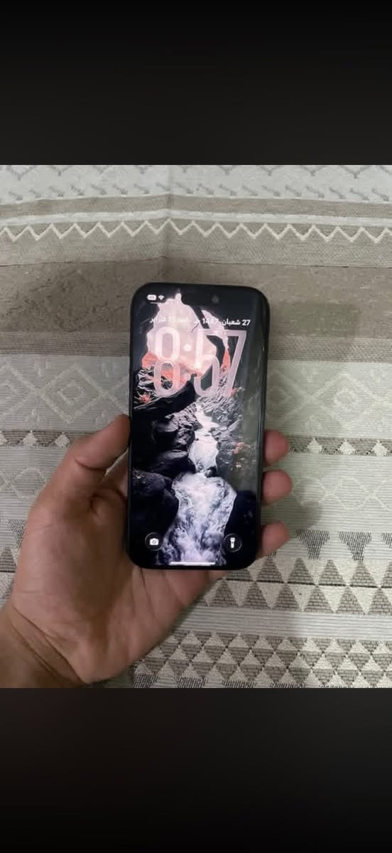 سلام عليكم ايفون ١٦ برو فقط حجم صغير ذاكره ٢٥٦ بطاريه ٩٩ الجهاز ما مفتوح ابد ومكفول من كلشي فقط مفتوح تخطي يعني ما يصير بي سيم كارت فقط الباقي كله شغال جهاز كلش حلو ونضيف وبي شويه شخوط بل شاشه بس ما مثر ولا يبين  جهاز بدون ملحقات السعر ٦٧٥ وبي مجال مكاني كربلاء حسينيه جريه مركز الطف رقم  ***********
