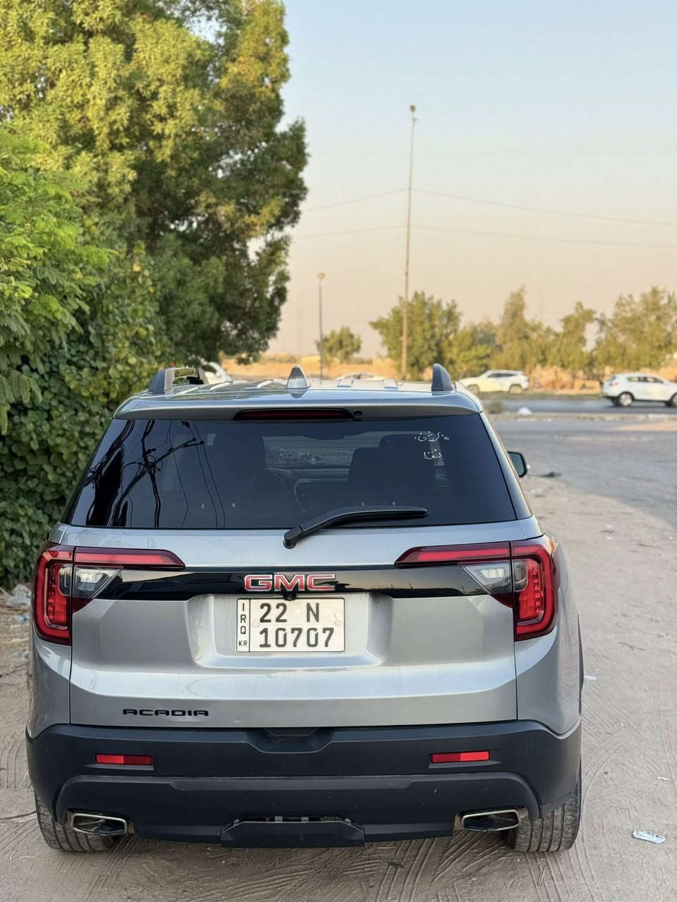 السلام عليكم ورحمة الله وبركاته 
بيع او مراوس حسب القناعه داخل النجف فقط 
جمسي اكاديا موديل 2023 SLT
كشنات مخمل منفصل 
رادار امامي خلفي 
اشاير بلمري 
كشن السائق كهرباء +تدفئه كشنات 
كامرا وسطيه 
جنطه كهرباء 
شاشه كبيره 
تشغيل عن بعد 
محرك 2000 توربو 
كامرا خلفيه 
وباقي المواصفات المعروفه 
صور الحادث مرفقه مع المنشور بيها 3 قطع جانبيه مع اضافات بسيطه BDR 
متوفر ماسنجر وسعرها 220وبيها مجال 
قليل


**إذا كنت صاحب هذا الإعلان وتريد حذفه لأي سبب، رجاءا أرسل رسالة إلى الدعم الفني**