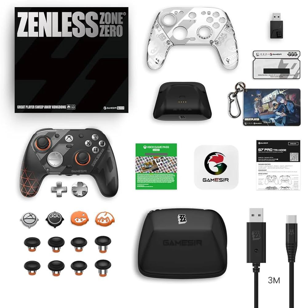 متوفر Gamesir zenless zone 
١٥٠ مع توصيل جديد
مع ضمان استبدال 🔥


**إذا كنت صاحب هذا الإعلان وتريد حذفه لأي سبب، رجاءا أرسل رسالة إلى الدعم الفني**