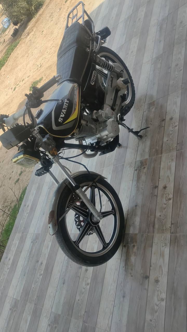 السلام عليكم
للبيع ماطور 5 گير موديل 2023 
نوع سافان محرك شرط مامفتوح كهربائيات شرط كلو شرط من التاير للتاير مكفول من كلشي السعر 520وبي مجال للشراي 
مكان الدراجه كركوك الحويجة داخل 
*********** رقمي
