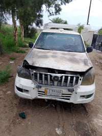 سيارة كنو 2009 ضرر موضح في الصورة بس حرق في كهربايات وباقي التفاصيل ات...