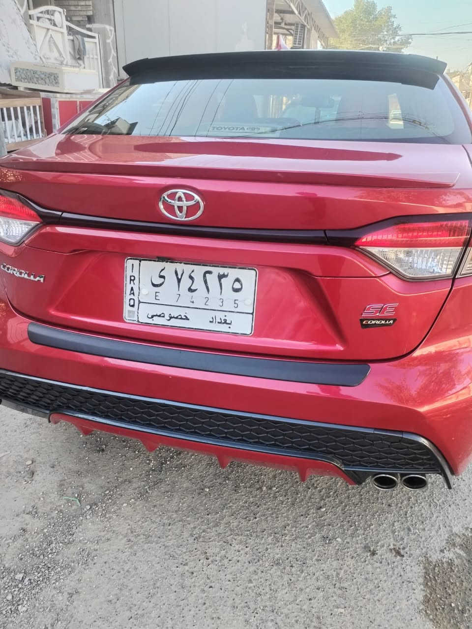 سلام عليكم كورلا ٢٠٢٠ جاملغ خلفي. بابين كلير باقي كفاله سياره بغداد بسمي تحكم استيرن شاشه سياره حلوه  رقمي ***********
