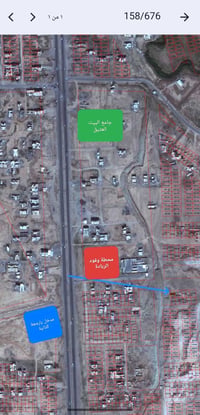 أرض • ٢٠٠م • مقابل محطة الريادة