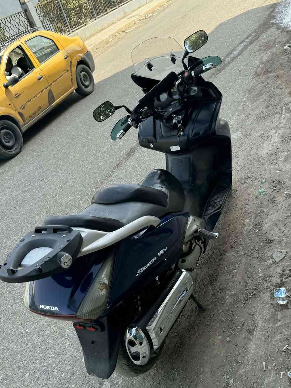 سلام عليكم للبيع او مراوس  سلفر ونج 600 اوفر مود اي بي اس مكينه مكفولة هاون شلعه معدل تاكل كاع بطناش دراجه مرتبة جامة قطعتين كاسحه مصدات هواء اصليه  ام بي ثري  تخم تاير جدد  ماصدة وشاير كرستال  مكينه ملحه  ترايك الشمال سعر 15ورقه مكان بغداد الزعفرانيه رقم ‏‪***********‬‏
