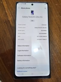 نوت ٢٠ الترا 5G • امريكي • خط واحد