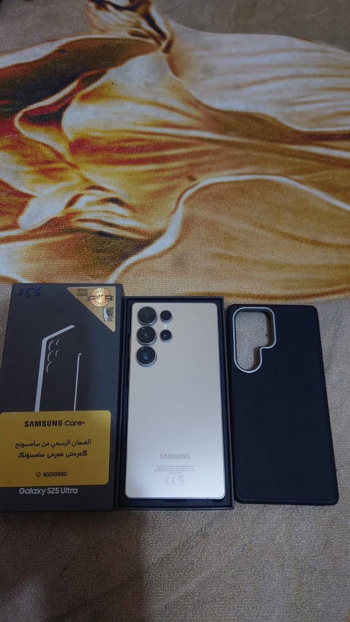 اس 5 الترا تيتانيوم كري ضمان عين الفهد استخدام 3 اشهر فقط نظافة 100% ذاكرة 256  مع كفر ولاصق شاشة ولاصق عدسات للبيع السعر مليون و٢٠٠ او مراوس بذاكرة ب25الترا ذاكرة 512  او ون بلس عنواني بغداد اي استفسار عالرقم ***********
