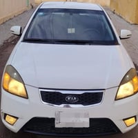 والرحمة كيا ريو ٢٠١١ خليجي رقم بغداد مشروع وطني لون ابيض محرك ١٦٠٠  فو...
