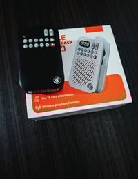 👋 مرحبا بكم  🔊 مشغل الصوت والراديو – موديل D22  هالجهاز عملي وشامل، يخ...